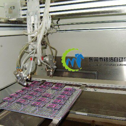五金塑胶平面往复式在线喷漆机