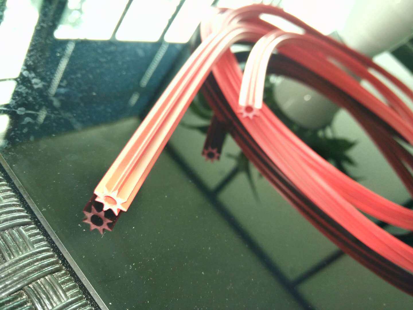 异形PVC软套管挤出机生产线设备