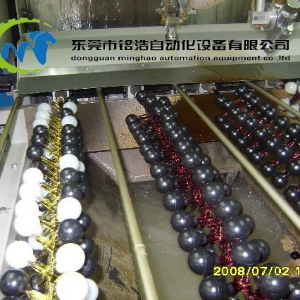 圣诞球喷漆流水线管件