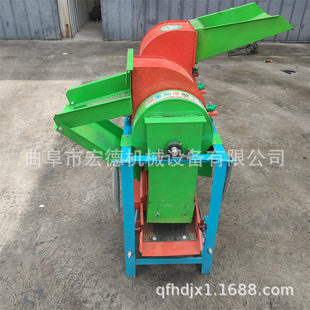 谷子高粱脱粒机 小麦水稻黄豆打粒机 三项电多功能打谷机