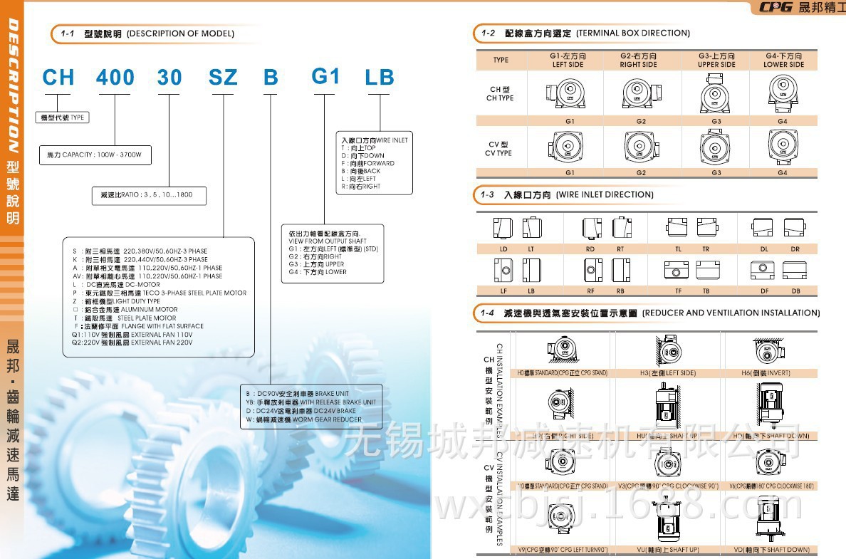 石家庄城邦齿轮减速马达