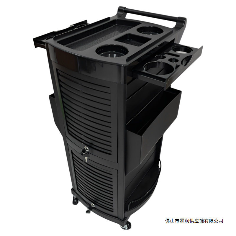网红高档大容量美发工具车