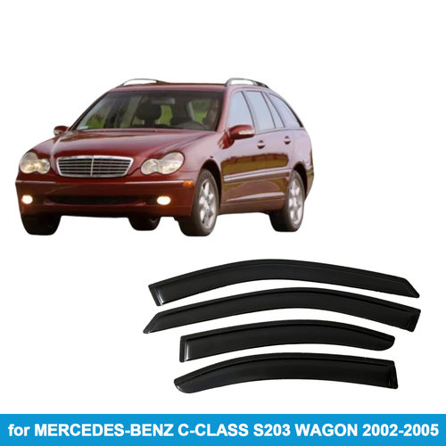 适用奔驰MERCEDES-BENZ C-CLASS S203 WAGON 2002-2005晴雨挡侧窗