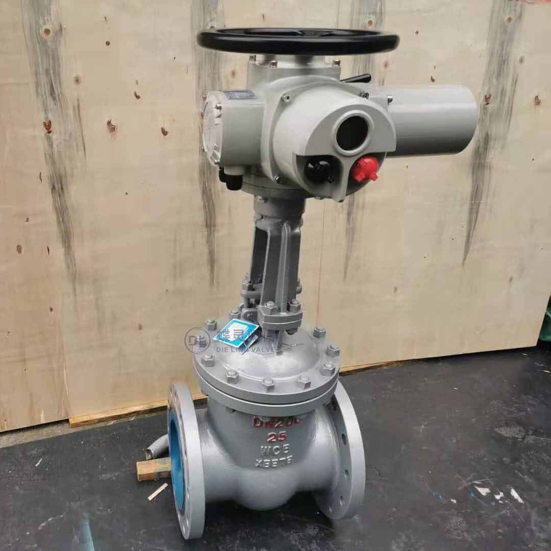 Z941H-10C电动铸钢法兰闸阀 DN200调节型电动闸阀 WCB材质