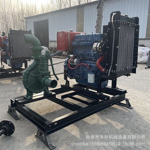 四缸320高压泵 抗旱浇地一拖二喷灌泵 拖拉机后悬挂高压泵