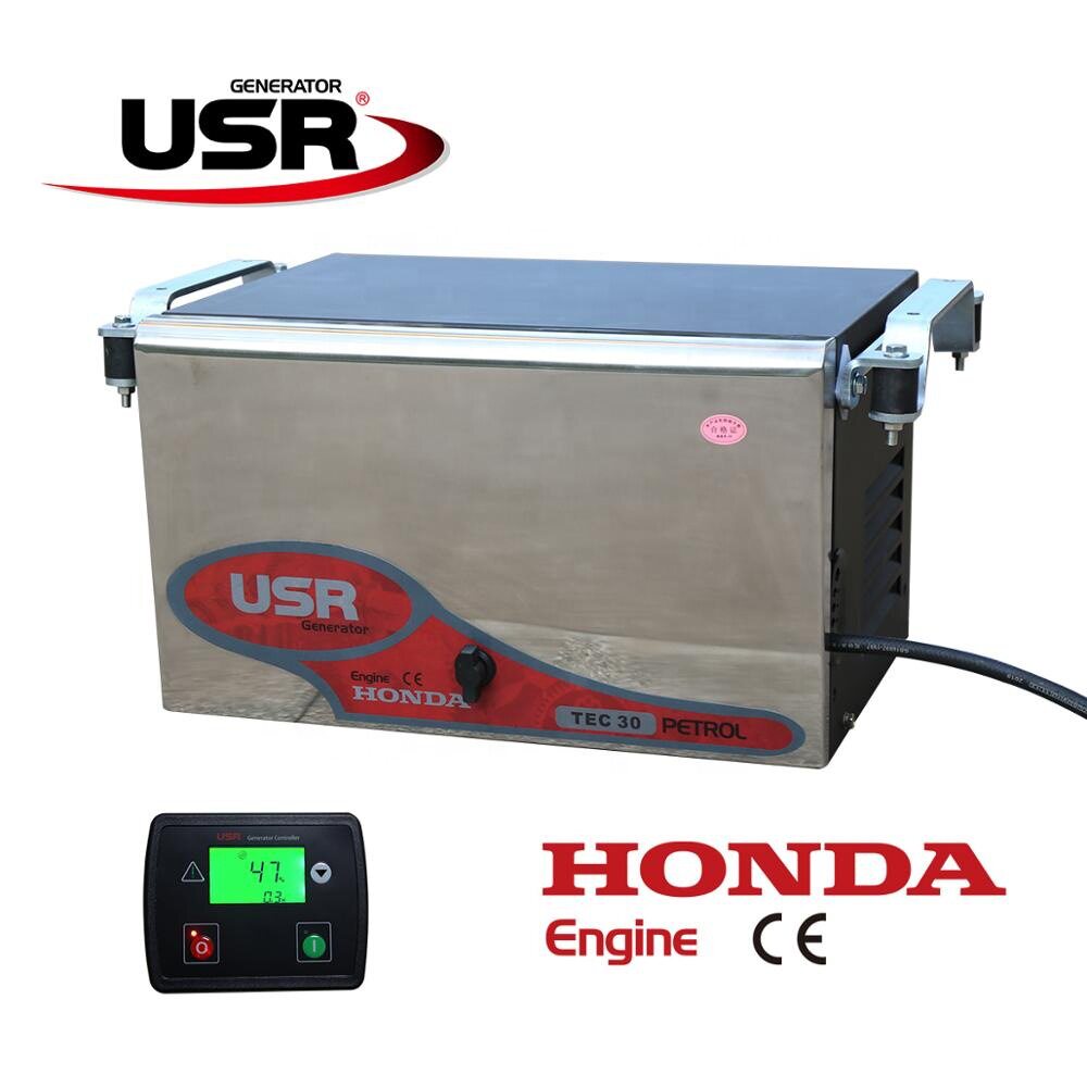 TEC40车载房车专用底置超静音变频汽油发电机4kW