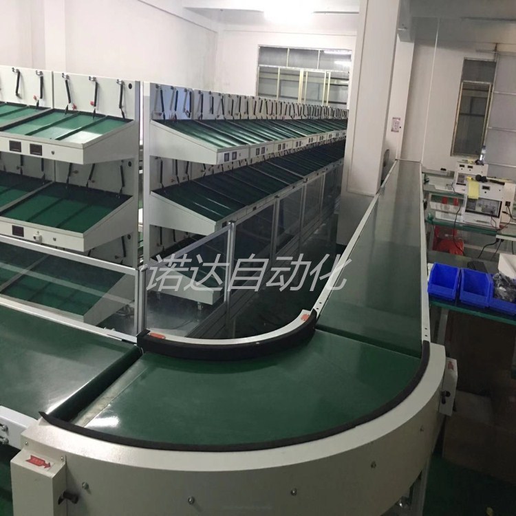 非标生产智能检测老化线小台车循环智能锁具测试工作台设备定制