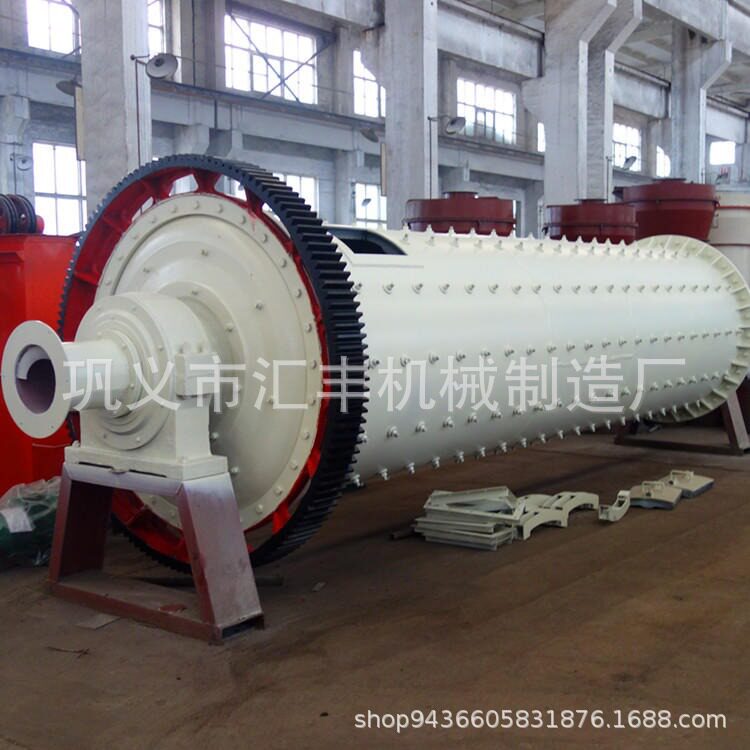 铝灰渣球磨 溢流型湿式球磨 选矿铜铁矿研磨机汇丰 铝灰球磨机