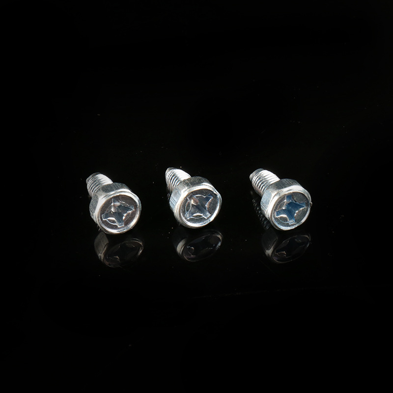 六角三角自攻螺丝 三角牙螺丝 gb65606x12自攻锁紧螺钉圆头螺丝