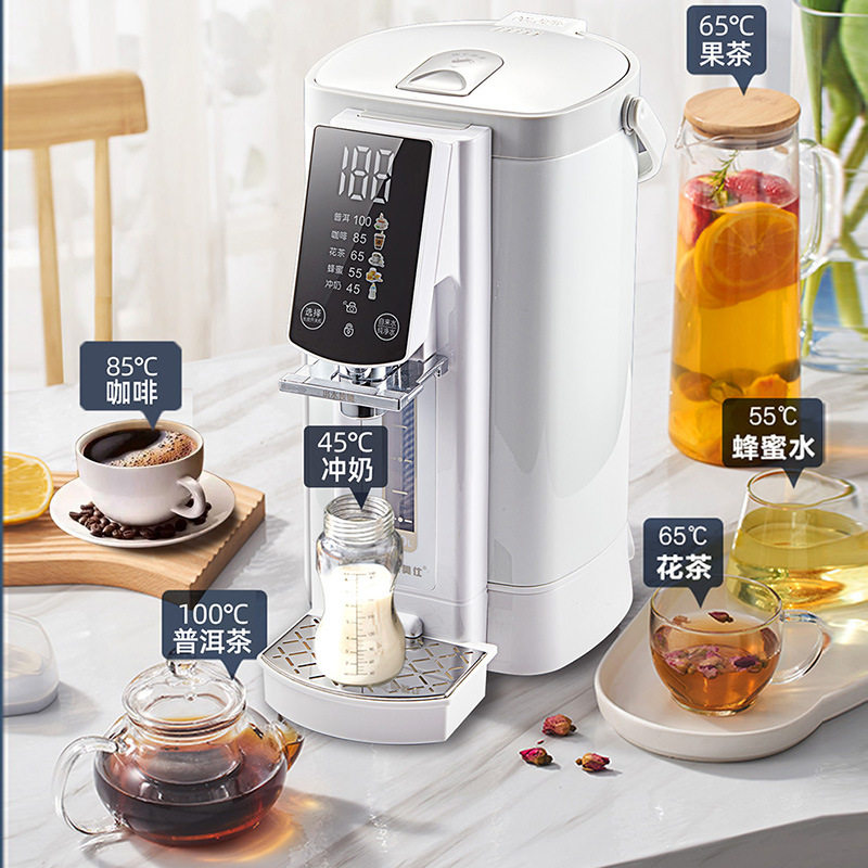 一体煲壶水箱水瓶家用热水瓶仕5L智能恒温开水维奥热水电热保温控