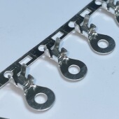 3.2 3.7 圆环接线片 2.7 横连端子 4.2接线端子 接地片 卷