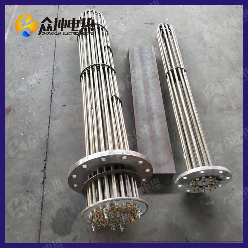 50kw法兰电加热管定制 不锈钢304水箱加热用电加热管 可定制