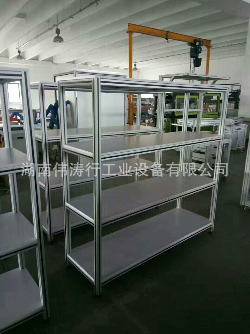 岳阳精益管周转车物料架滑轨架流利架线棒工作台厂家直销