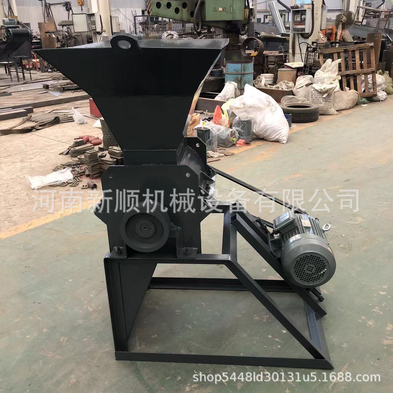 电动干湿土块粉土机园林土壤育苗土粉碎机牛羊粪破碎机两用高产