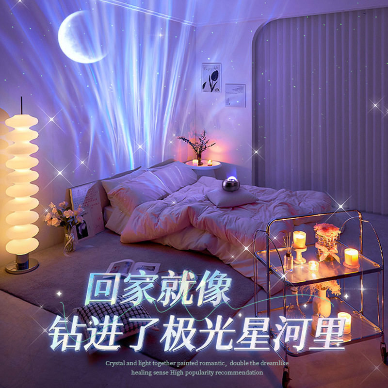 梦幻小夜灯卧室网红布置小夜灯网红灯光装饰神器直销星空投影灯