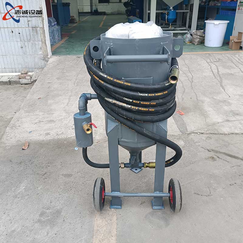 移动小型高压喷砂机除锈翻新