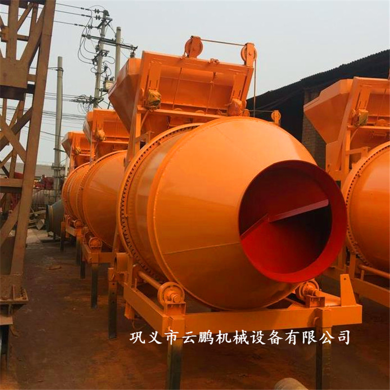 价格优惠电动滚筒搅拌机 可移动水泥砂浆搅拌机 全爬混凝土搅拌机