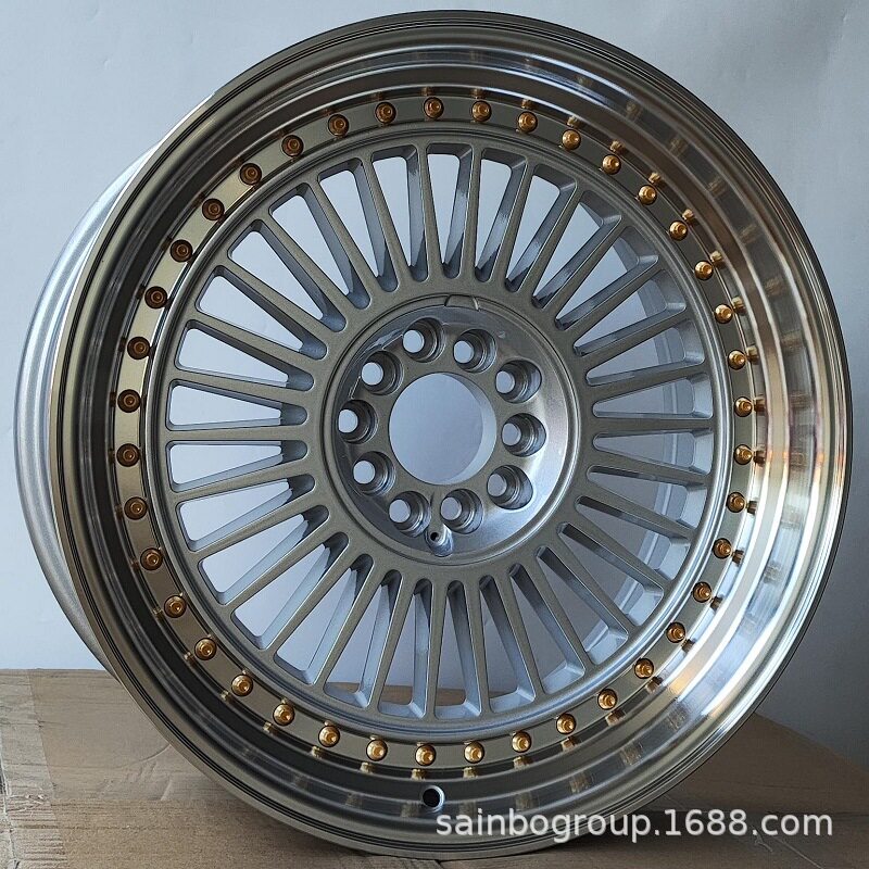 F992413 19寸 5x112 5x120 银色电镀 盛博汽车改装铝合金轮毂轮圈