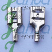 250 母插簧端头 冷压接端子 FDN1.25 6.3插簧 插簧端子