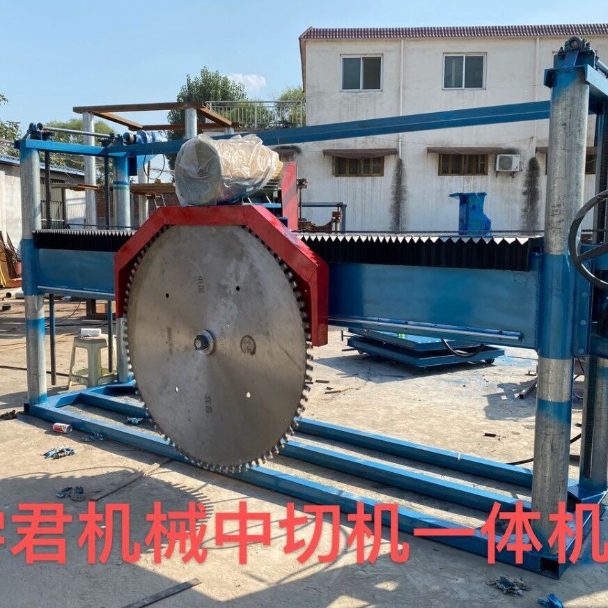 石材机械切割机 框架锯T-1200中切机 直线导轨 山东尝君石材机械