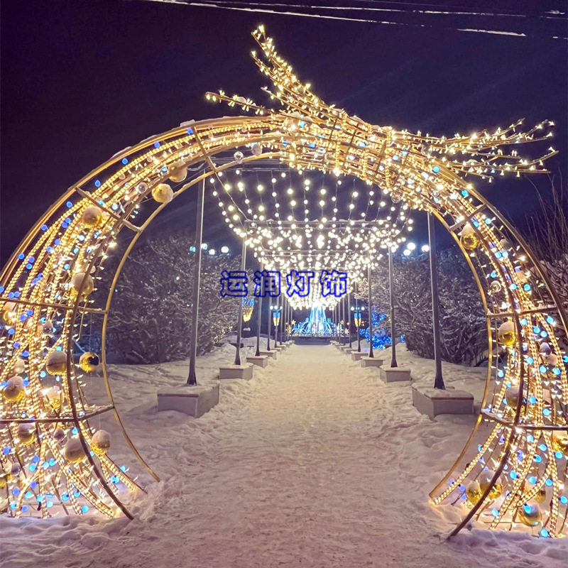 户外LED拱门圆球景观亮化灯