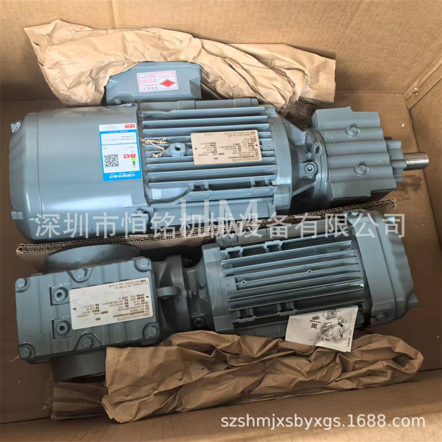 德国SEW减速电机卧式原装R57DRN100L4/BE5HF制动器