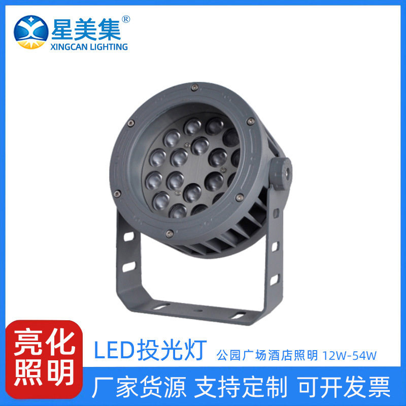 花园庭院景观灯市政园林亮化工程LED照树灯12W18W24W36W48W54W