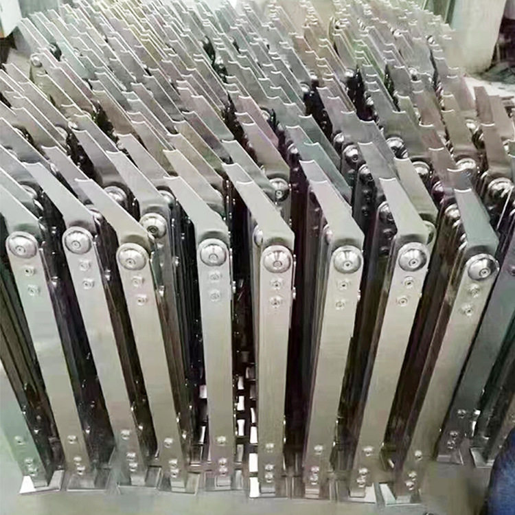 楼梯扶手不锈钢立柱工程玻璃护栏不锈钢立柱钢板立柱护栏不锈钢柱