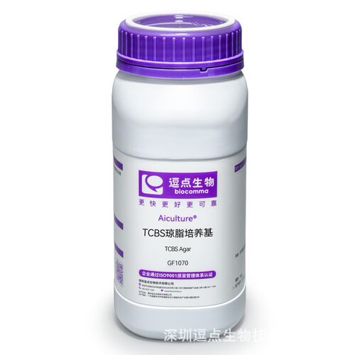 逗点生物Aiculture TCBS琼脂培养基 干粉/颗粒 微生物培养基 250g