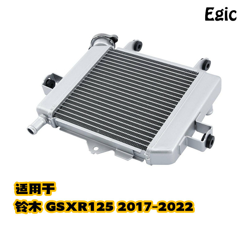 摩托车散热器水箱总成适用于铃木GSXR1252017-22发动机冷却欧洲