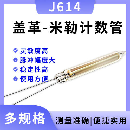 东英汇盖革计数管J613/614 米勒管 核辐x γ射线检测仪器感应器