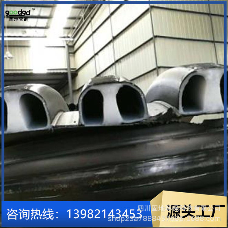 pvc双高筋增强聚乙烯管hdpe波纹管克拉管内肋塑料缠绕管固地管道