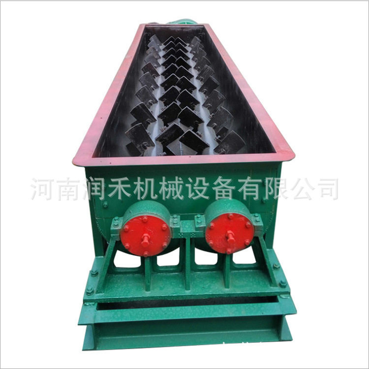 优质大型双轴搅拌机  强力污泥搅拌机 卧式煤泥煤粉强力搅拌机