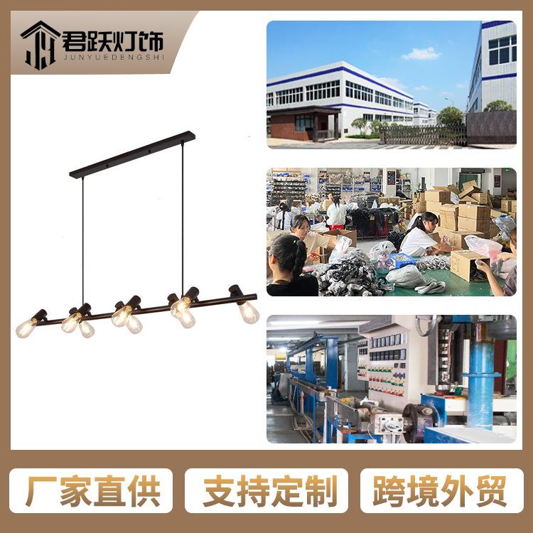 美式复古个性餐厅创意吊灯咖啡厅办公室吧台工业风小鸟多头吊灯