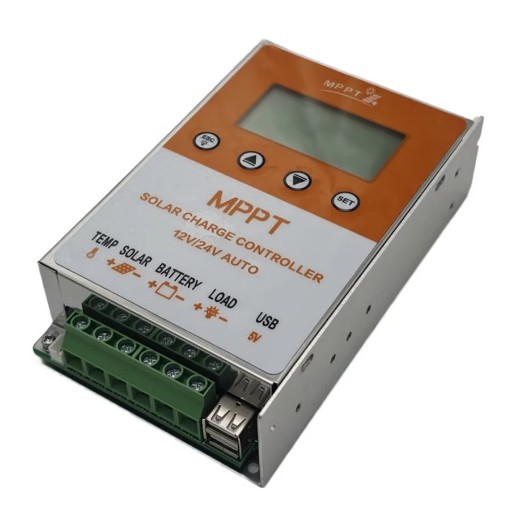 10A20A太阳能MPPT控制器12V11.1V液晶LCD显示光伏太阳能充电控制