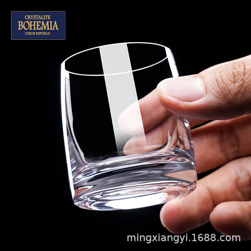 捷克BOHEMIA 进口水晶玻璃50ml白酒杯烈酒杯吞杯一口杯一两小酒杯