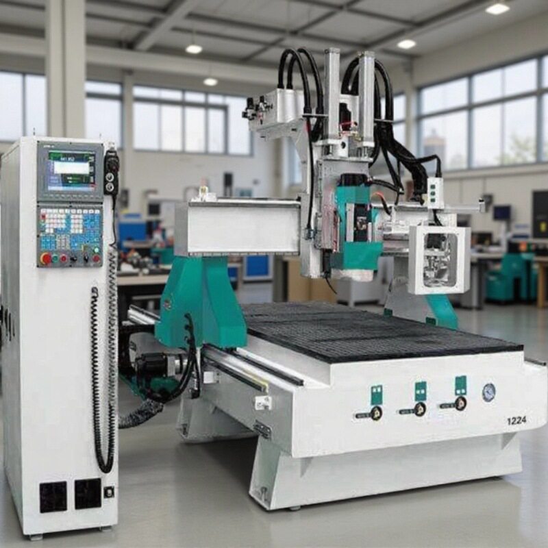 木工三维电脑立体CNC雕刻机真空吸附台面1325全屋家具板开料机