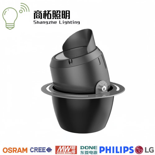 户外防水LED圆形投光灯