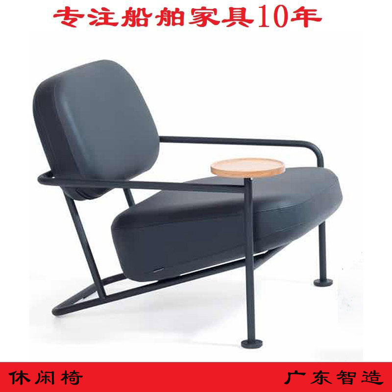 广东工厂等候椅待客休闲椅皮质靠背椅休闲洽谈椅