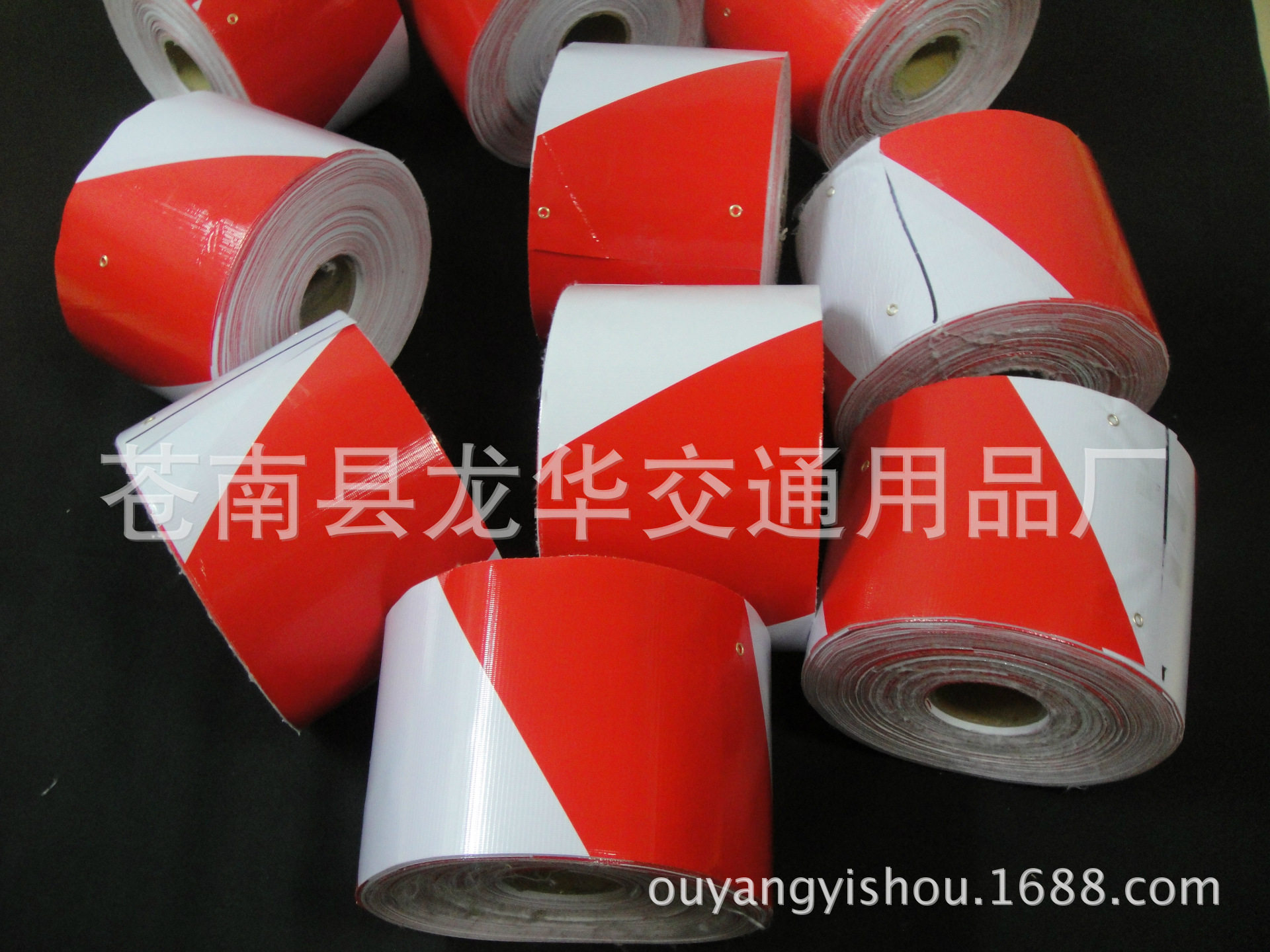 厂家直供应楼层带 楼层隔离带 无纺布线 广告布栏 隔离带