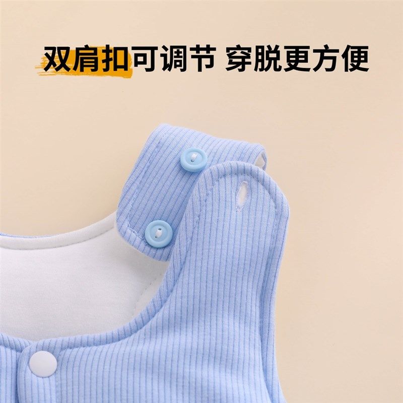 婴儿背带裤套装秋冬季男宝宝女冬款夹棉衣服加厚冬装保暖棉服分体