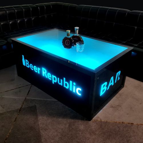 【ktv茶几工厂店】发光桌子酒吧台专用沙发卡座尺寸图案定制-02