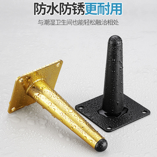 新款 加厚金属脚沙发脚橱柜茶几脚电视柜脚锥管脚家具五金配件 欧式