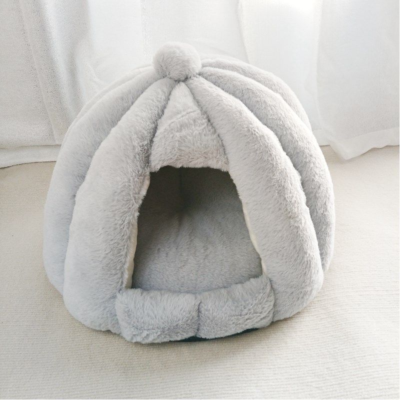 猫窝窝防寒保暖兔绒狗狗窝小型犬狗窝封闭式冬天蒙古包宠物窝狗房,宠物/宠物食品及用品,猫窝/屋/帐篷/沙发,淘宝优惠券,粉丝福利购,淘宝优惠卷