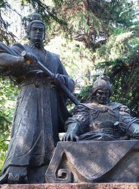 定制李时珍华佗雕塑玻璃石膏设计定制姬奭召公姬封康叔雕塑定做姬