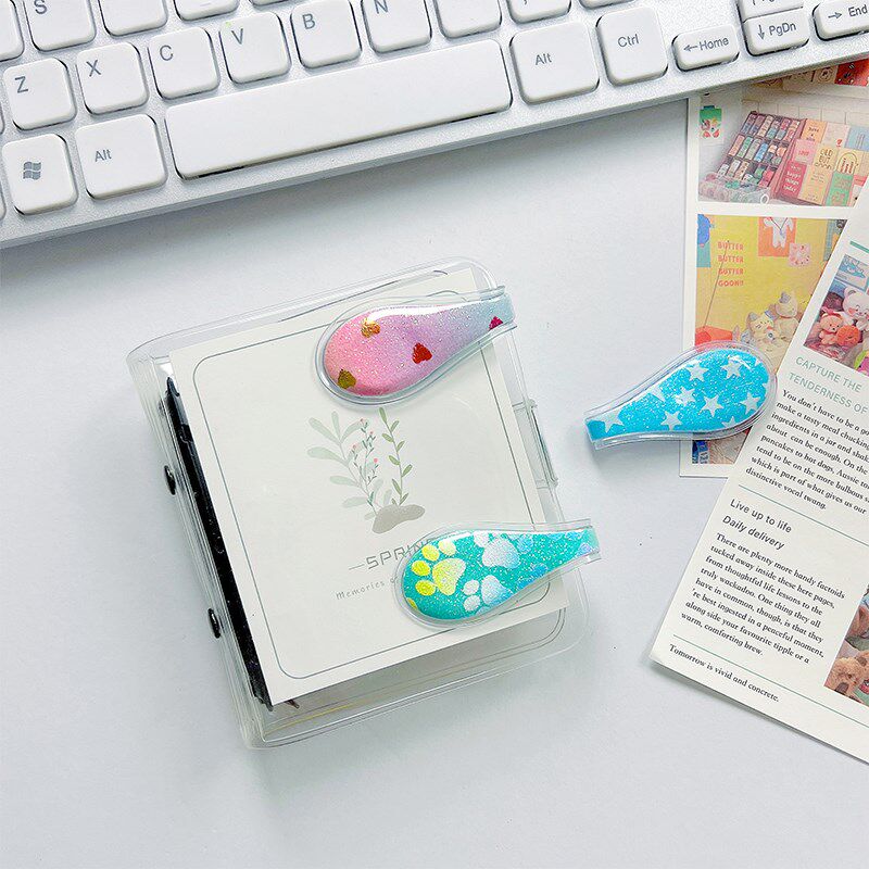 去造未来磁性书签简约创意磁吸书夹学生文创磁铁书页夹少女心文具