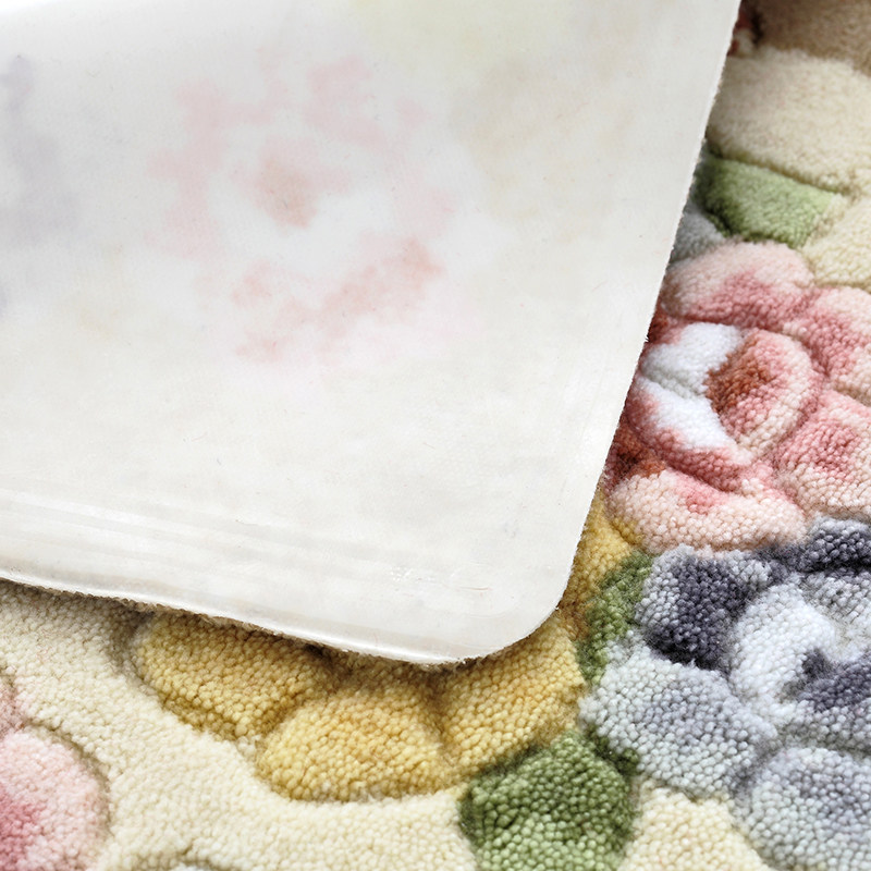 玫瑰花进门入户门厅地垫门垫厨房卧室脚垫卫生间吸水防滑半圆地垫,居家布艺,家用脚垫,淘宝优惠券,粉丝福利购,淘宝优惠卷