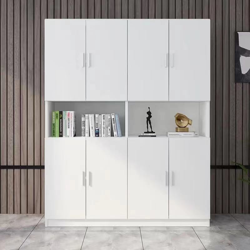 文件柜办公室木质柜子储物柜档案柜资料柜靠墙收纳柜家用书架书柜