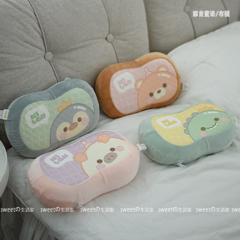 记忆棉企鹅抱枕可拆洗恐龙儿童午休枕床头睡觉枕头靠枕宿舍午睡枕