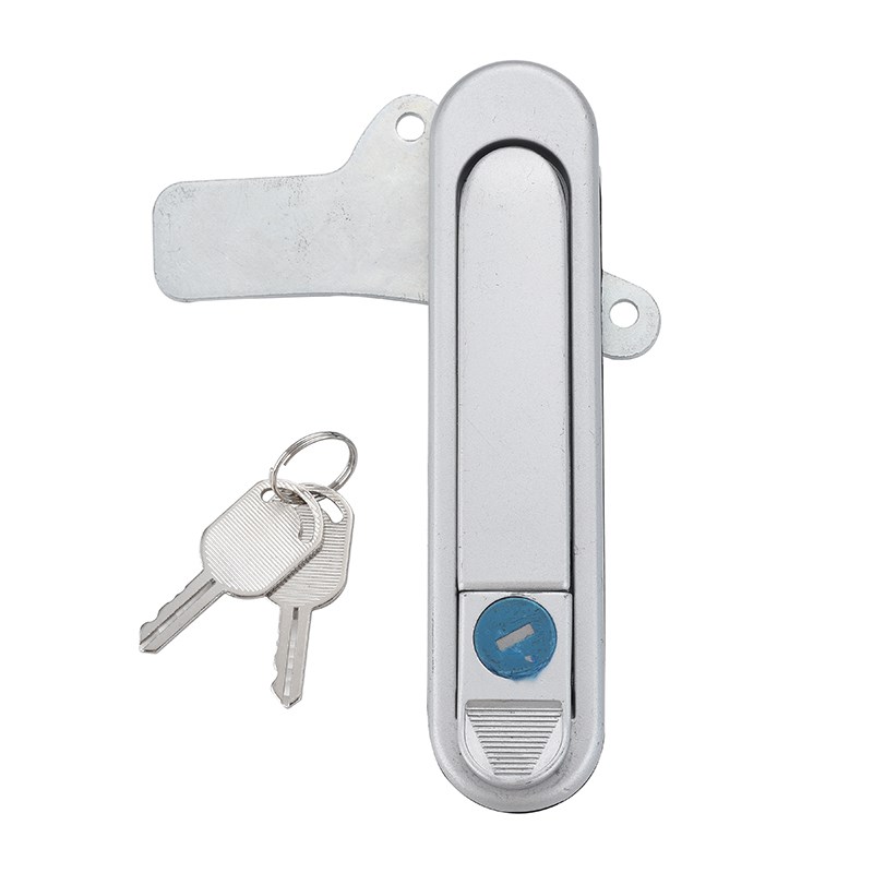 KL-AB303配电箱锁平面锁弹起式电表箱锁AB302配电柜机柜钣金门锁